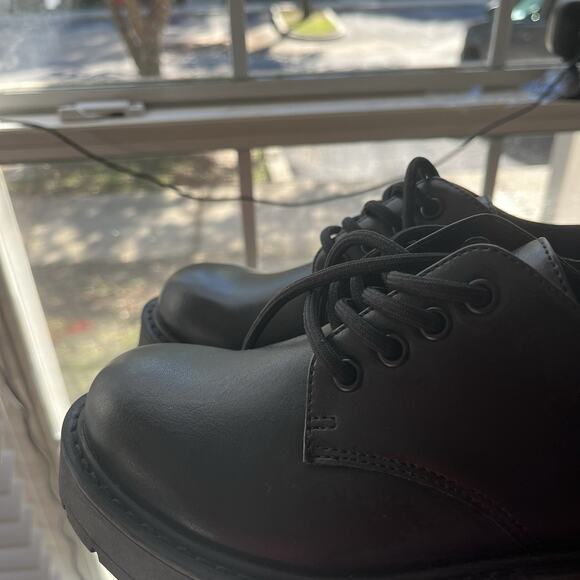 Madden Girl Y2K Grunge, Black Academia, Platform Chunky Goth Lug Sole Shoes 6 - Picture 2 of 16